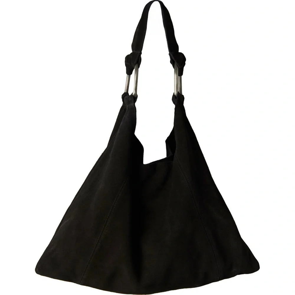 Free People Bobbi Suede Slouchy Tote Bag❤️ NWOT - Picture 6 of 11
